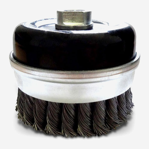 Steel Twist Knot Wire Cup Brush